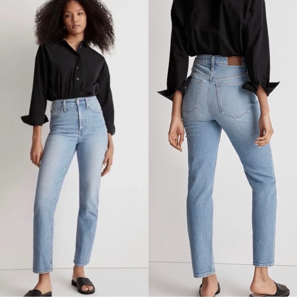 MADEWELL The Perfect Vintage Denim High Rise Jeans